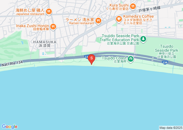 クソ下（汐見台・汐小前）の位置を示す地図