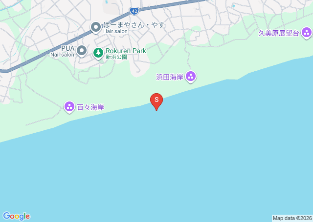 六連の位置（地図）