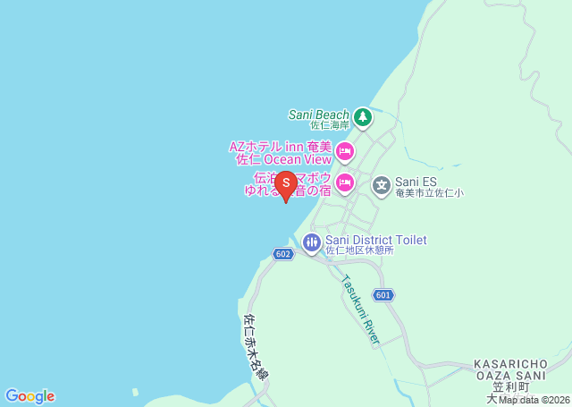 佐仁の位置（地図）