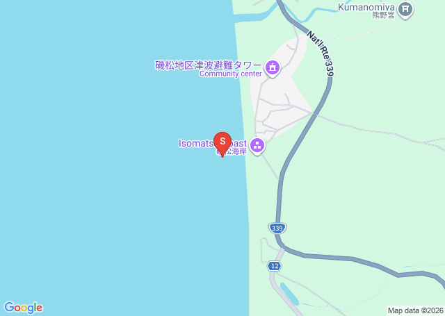 磯松の位置（地図）