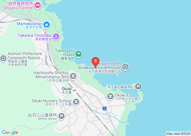 大久喜の位置（地図）