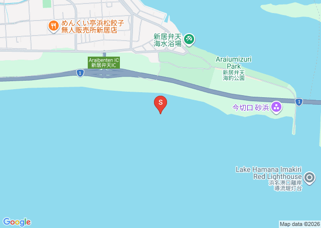 新居の位置（地図）