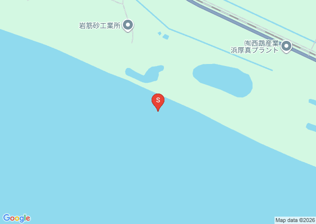 浜厚真の位置（地図）