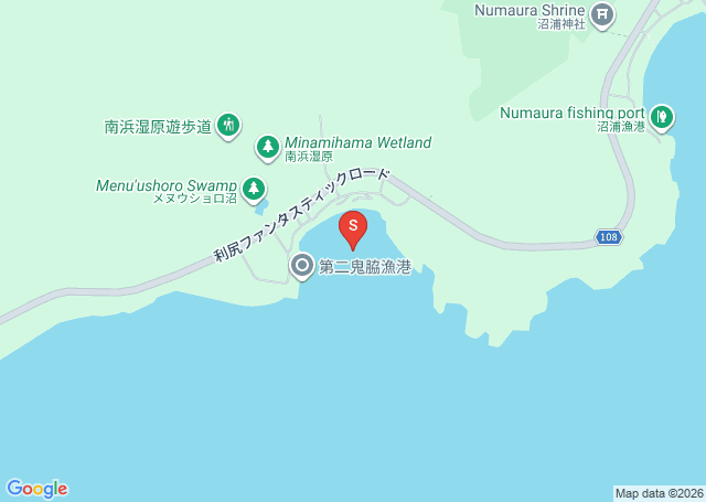 南浜の位置（地図）