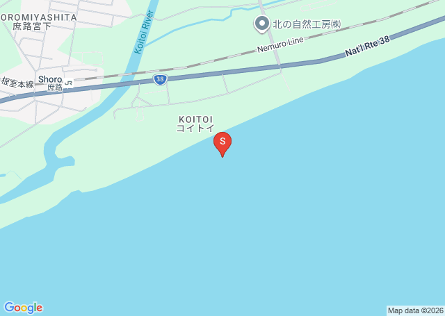 白糠の位置（地図）