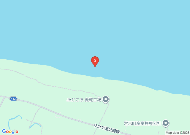 常呂の位置（地図）