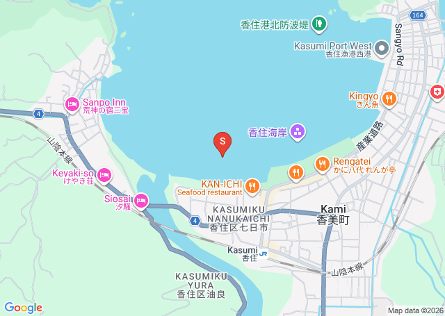 香住の位置（地図）
