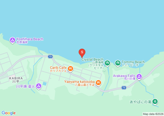 山原の位置（地図）