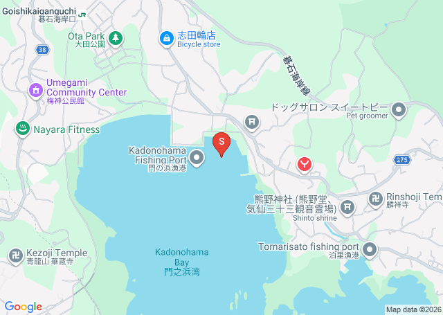 門之浜の位置（地図）