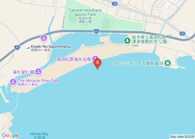 高田の位置（地図）