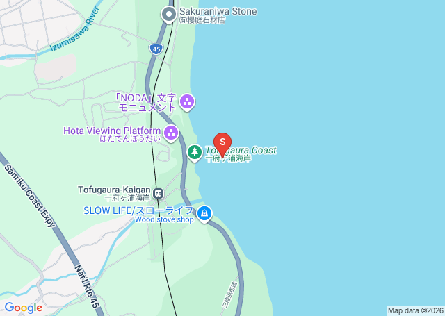 十府ヶ浦の位置（地図）