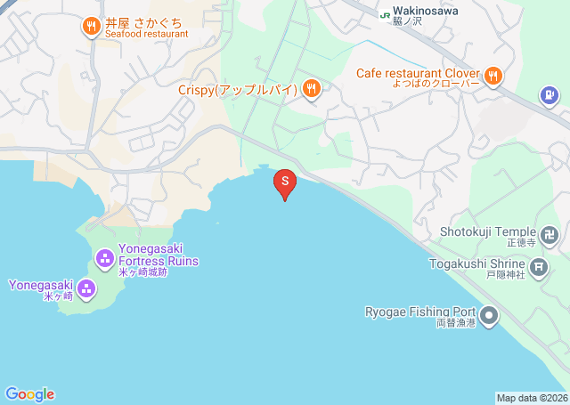 米崎の位置（地図）