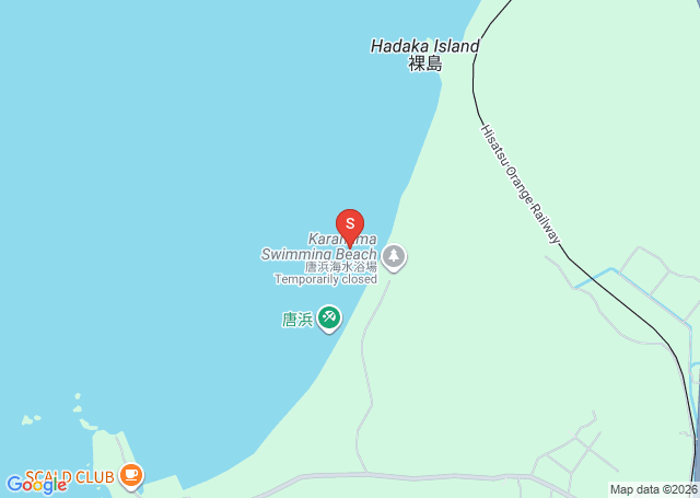 唐浜の位置（地図）