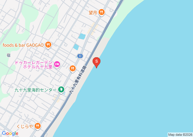 片貝・右側の位置を示す地図