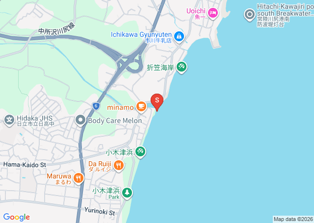 川尻の位置（地図）