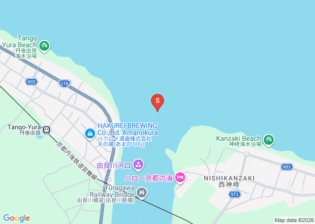 神崎の位置（地図）