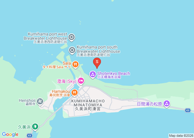 小天橋の位置（地図）