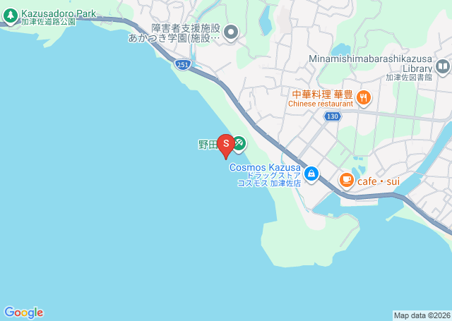 加津佐の位置（地図）