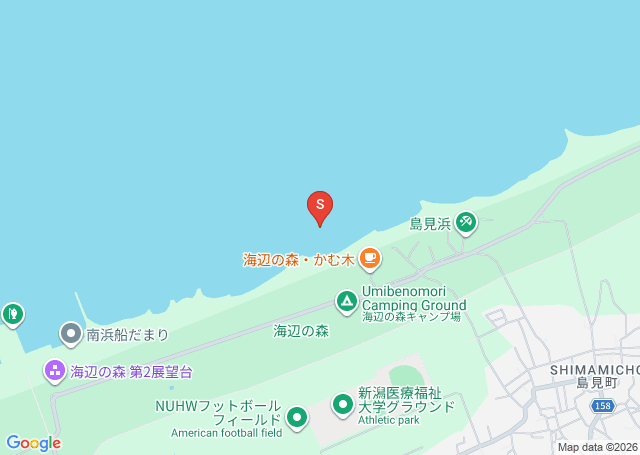 島見の位置（地図）