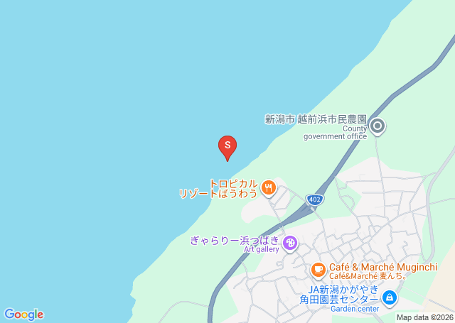 新川の位置（地図）