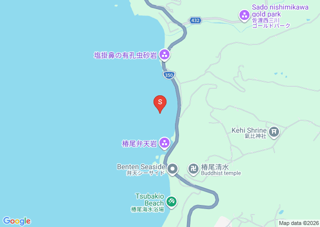 椿尾の位置（地図）