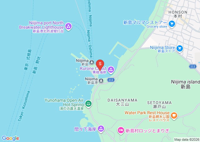黒根の位置（地図）