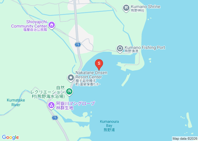 地蔵下の位置（地図）