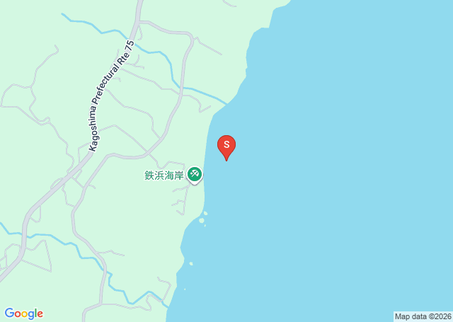 鉄浜の位置（地図）