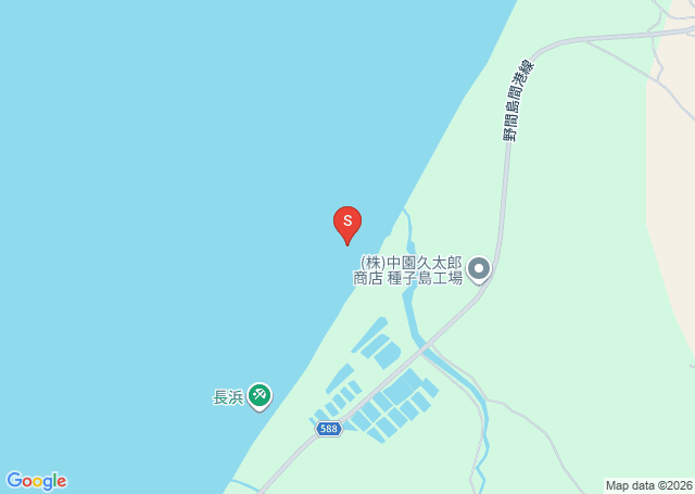 長浜の位置（地図）