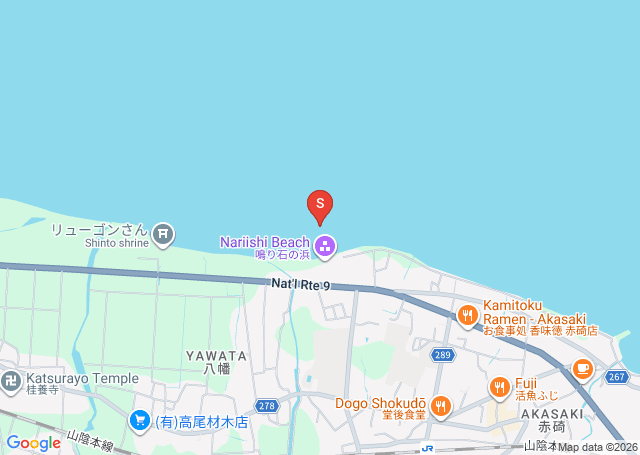 大黒の位置（地図）