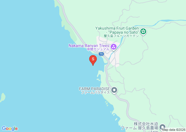 中間の位置（地図）