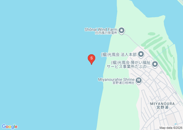 宮野浦の位置（地図）