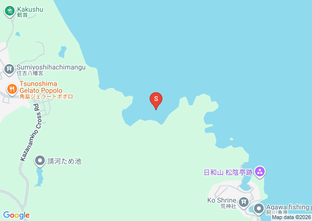 二見の位置（地図）